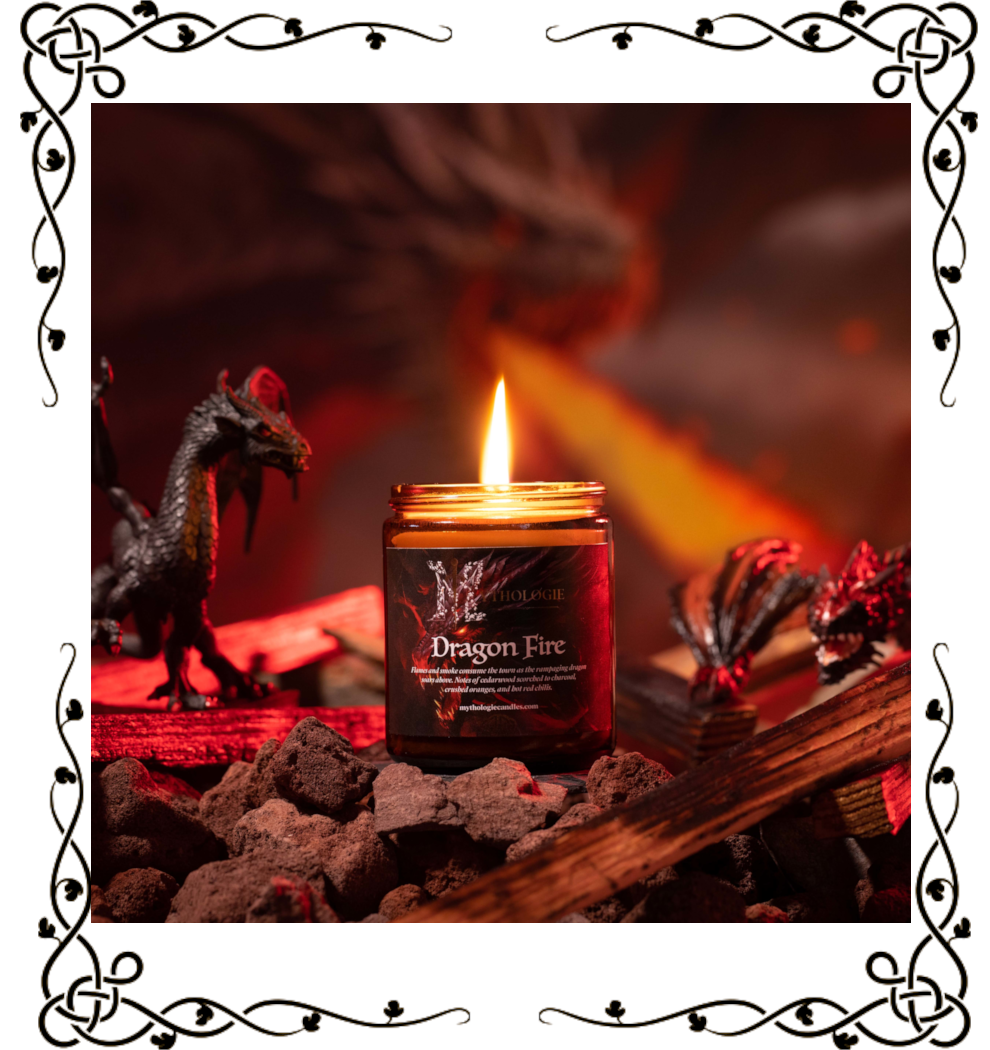 Dragon Fire | Jar Candle | Fantasy Candle | Mythologie Candle