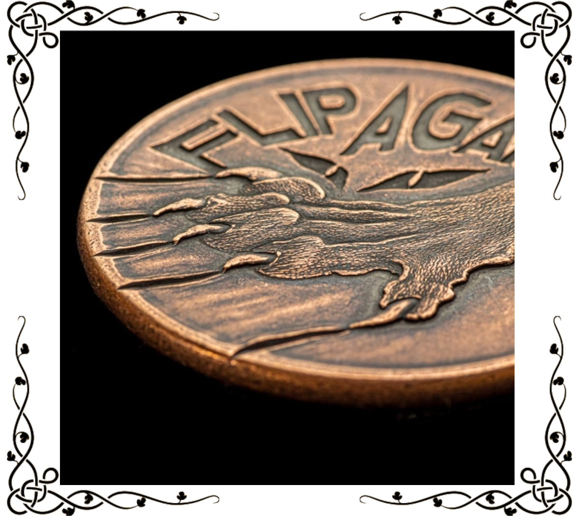 Pet the Cat Decision Coin