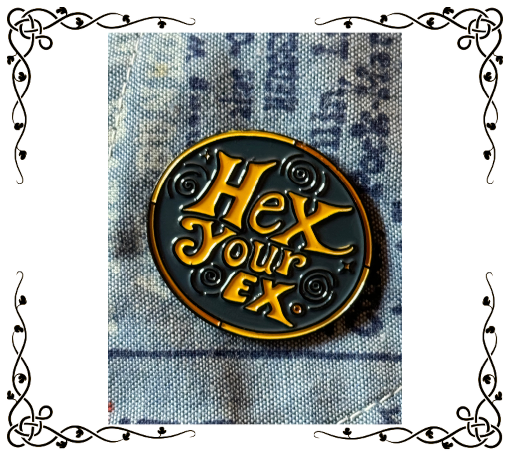 Hex Your Ex Enamel Pin