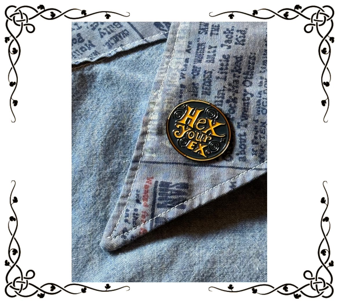 Hex Your Ex Enamel Pin