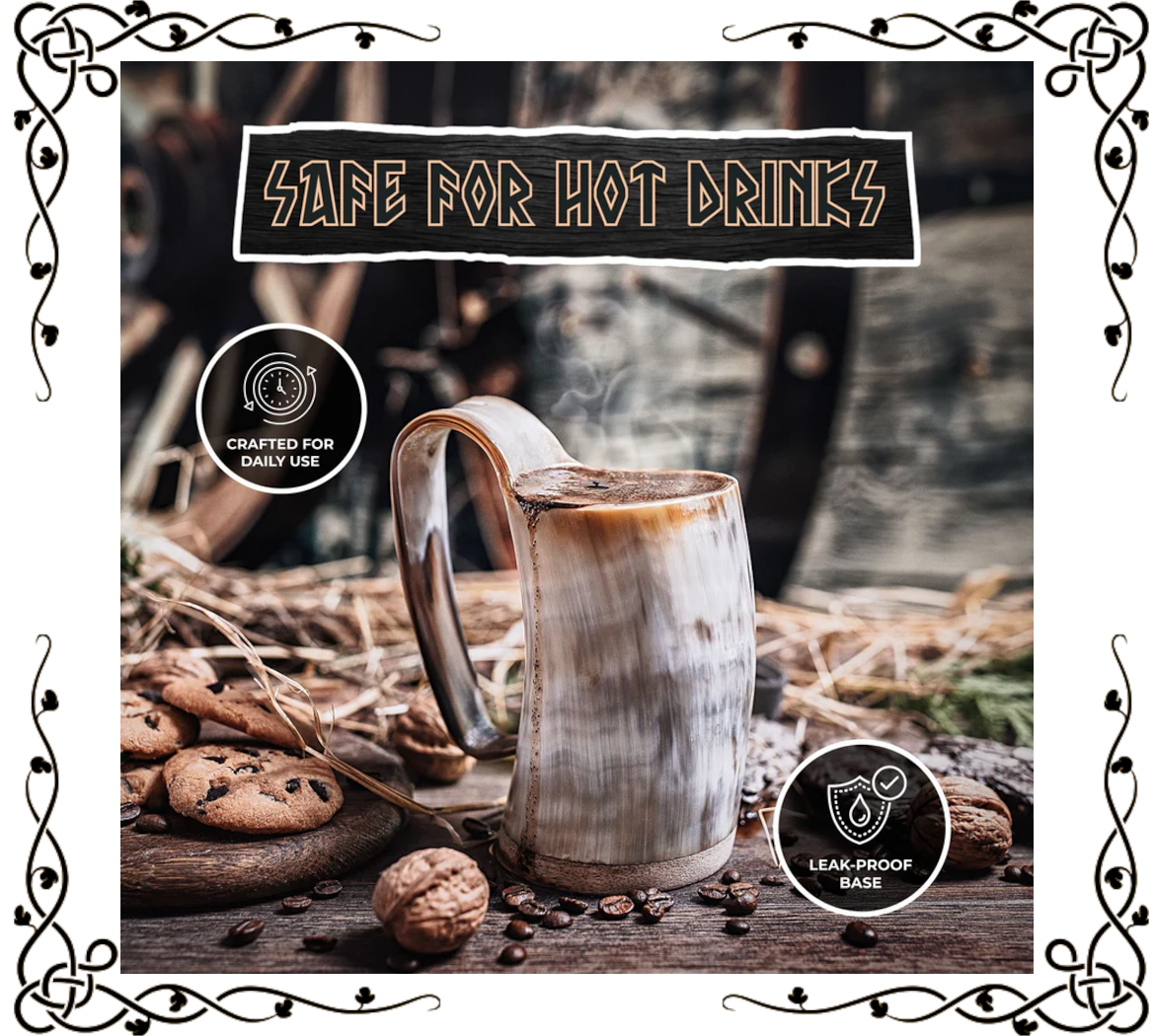 Horn Tankard Mug