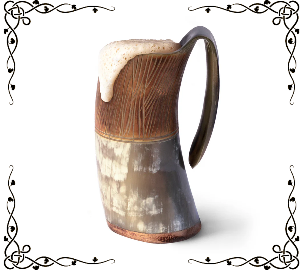 Horn Tankard Mug