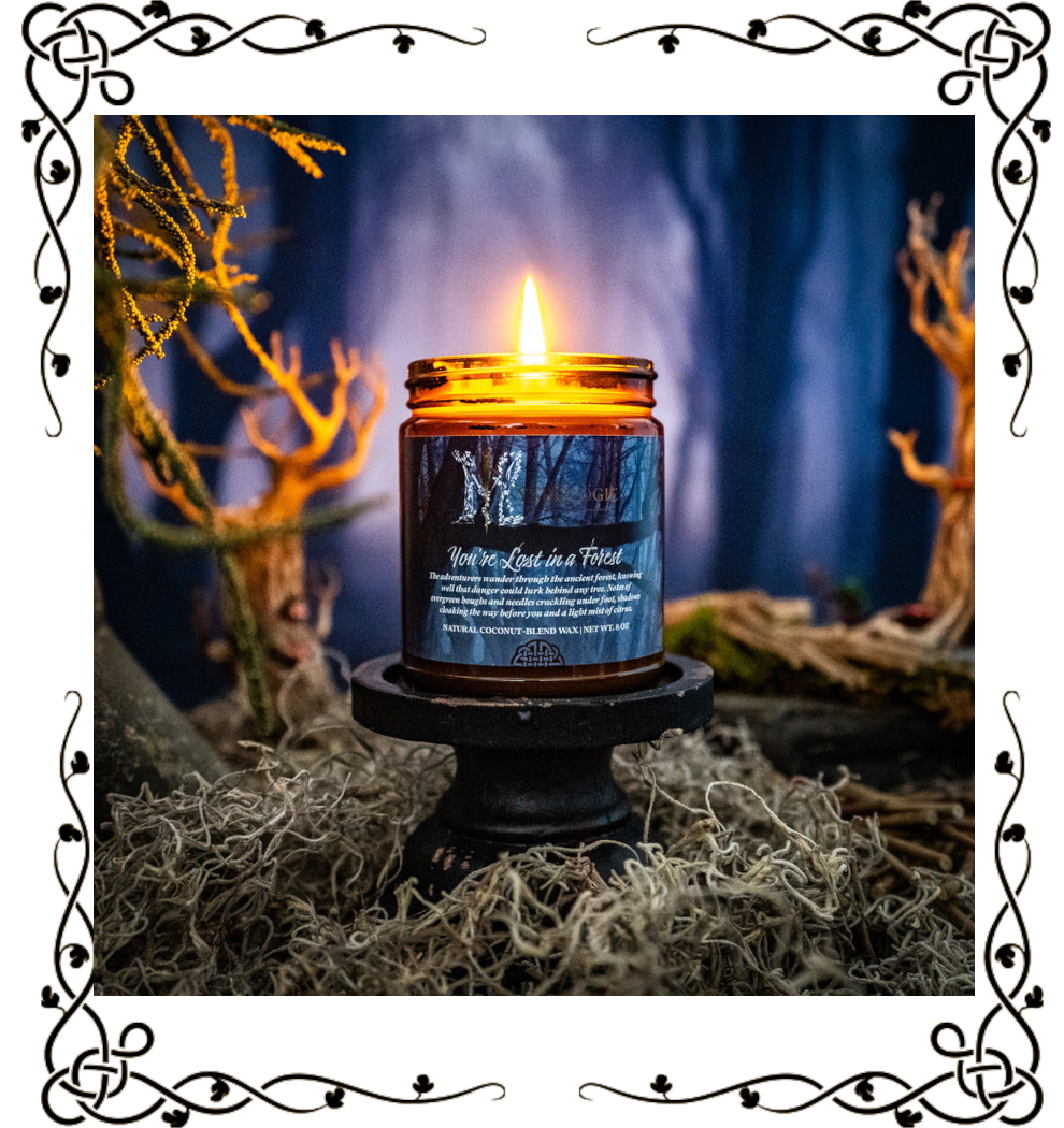 You're Lost in a Forest | Jar Candle | Fantasy Candle | Mythologie Candles