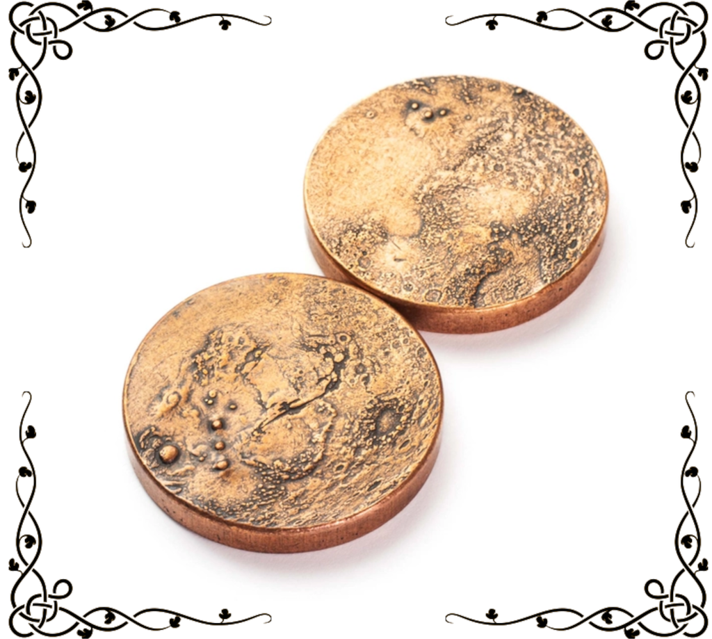 Mars Decision Maker Coin | Reminder or Worry Coin | Copper