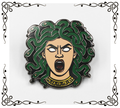 Medusa | Turning Men to Stone Since Ancient Greece Enamel Pin