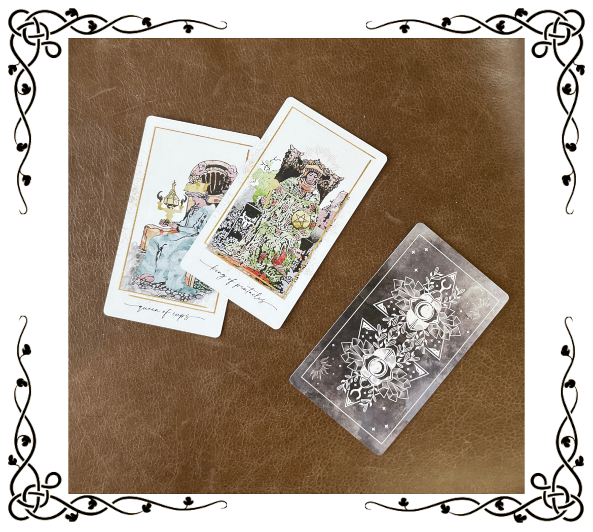 Modern Hue Tarot Deck | RWS Inspired |Delicate Watercolor | Writual Planner