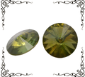 Swarovski 1122 Round Rivoli 18mm — Lemon Citrine