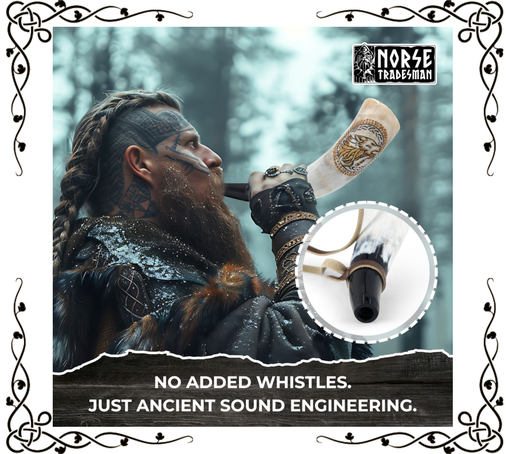 War Horn | Sounding Horn | Natural Ox Horn | Battle Horn | Norse | Viking