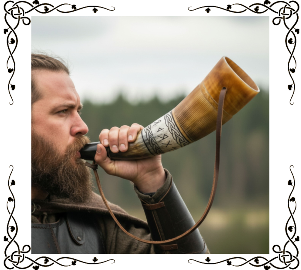 War Horn | Sounding Horn | Natural Ox Horn | Battle Horn | Norse | Viking