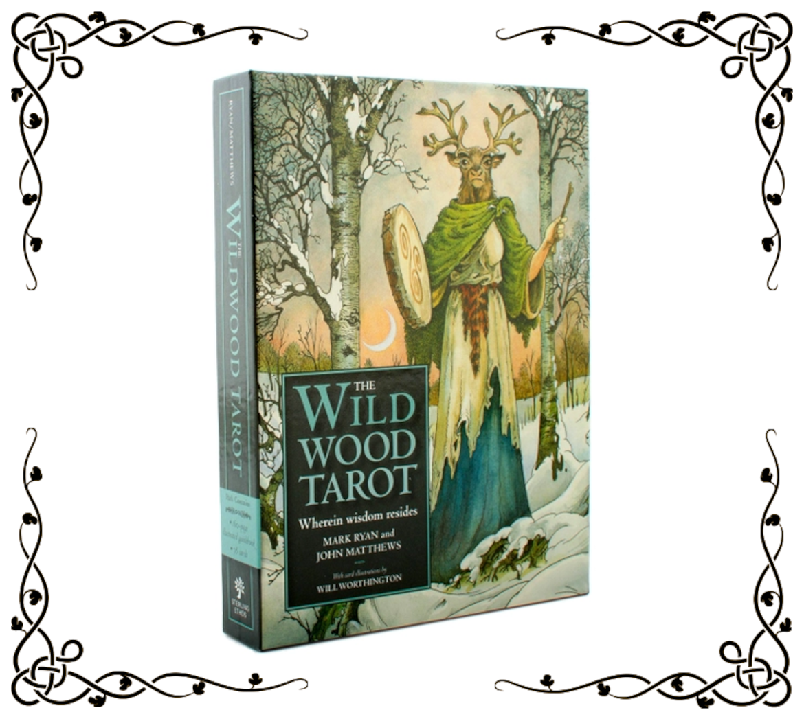 Wildwood Tarot Deck by Mark Ryan & John Matthews | Deck & Book Set