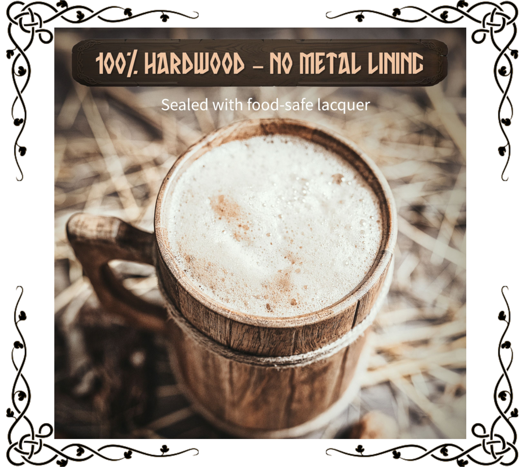 Wooden Tankard | Mango Hardwood | Handcrafted Beer Mug